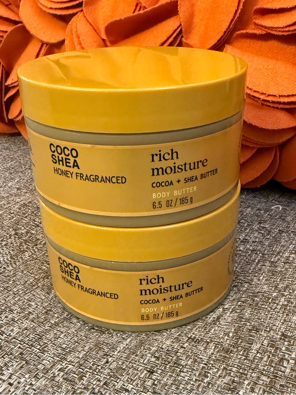 NWT Bath&Body Works Full Size COCO SHEA HONEY FRAGRANCED Body Butter 2PC Set